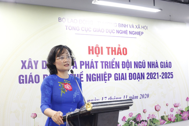 Đến năm 2025, 100% nhà giáo dục nghề nghiệp đạt chuẩn