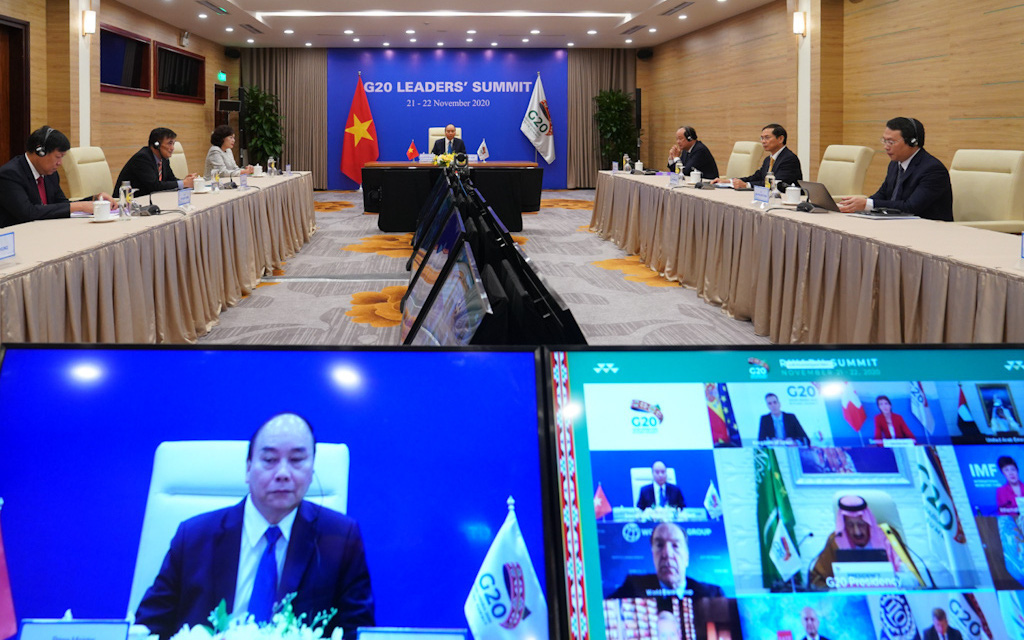 Hội nghị thượng đỉnh G20: Vượt qua đại dịch, phục hồi tăng trưởng vàđại dịch, phục hồi tăng trưởng