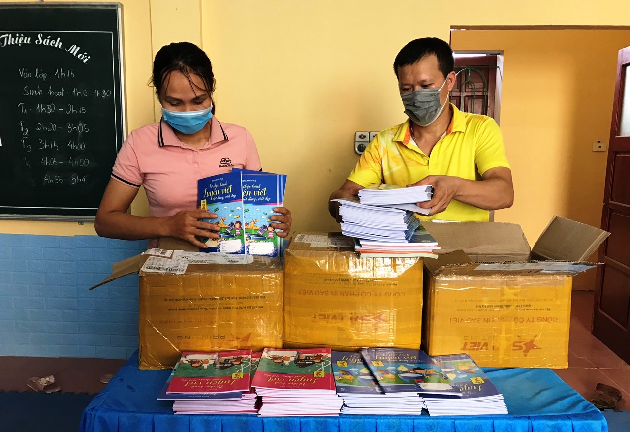 Trường học Thanh Hóa chờ sách giáo khoa, sẵn sàng vào năm học mới