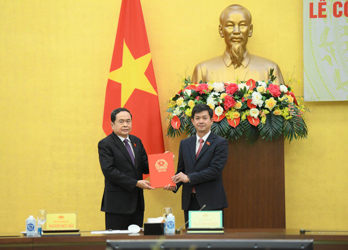 Ông Lê Quang Tùng được bầu làm Tổng Thư ký Quốc hội