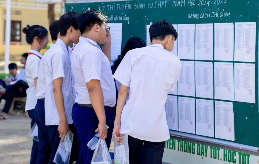 Nên công bố sớm môn thứ 3 thi tuyển sinh vào lớp 10