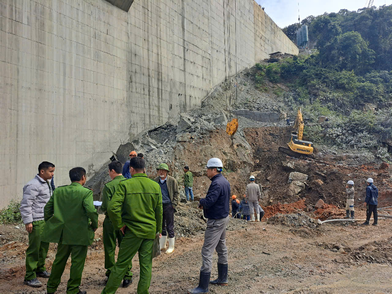 Tai nạn khi thi công Thủy điện Đăk Mi 1, ít nhất 3 người chết
