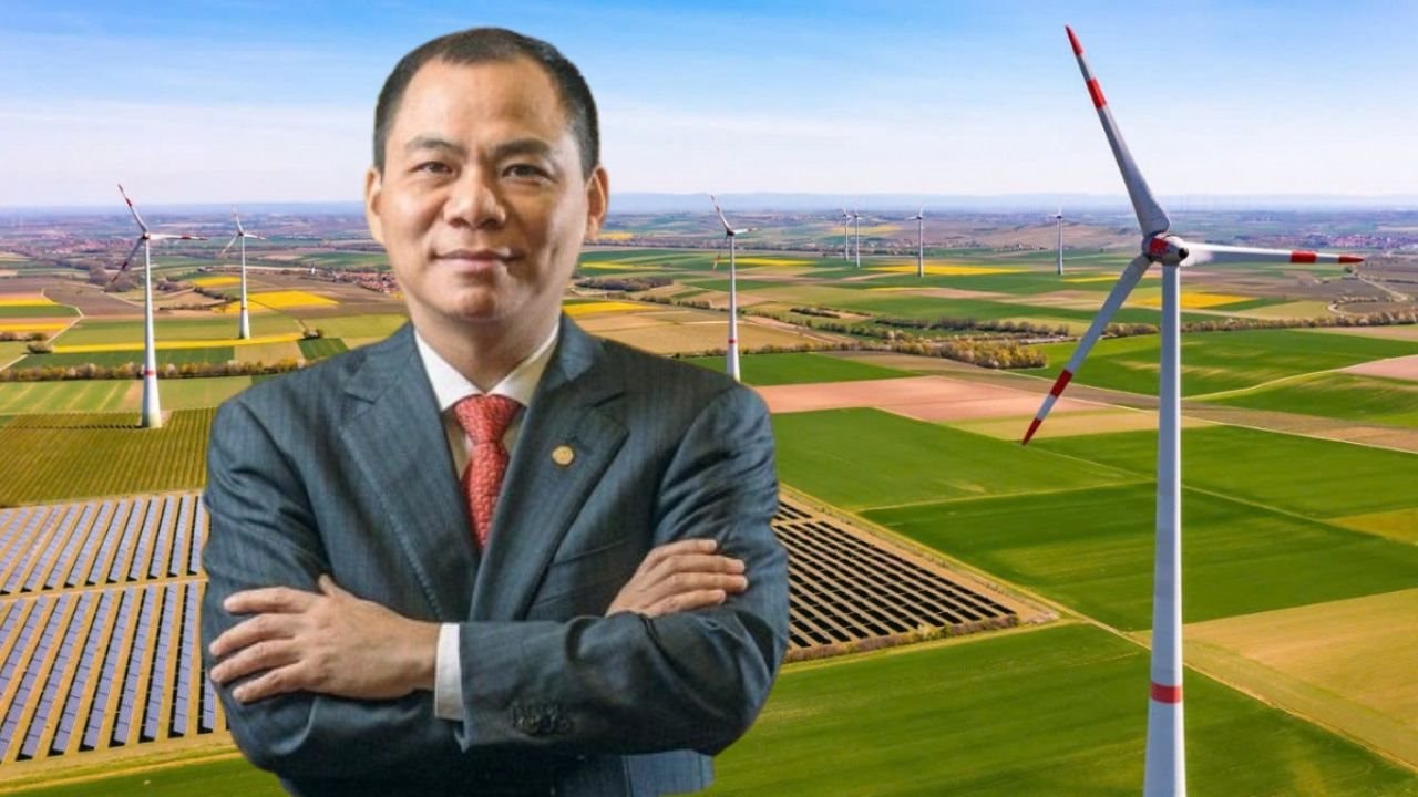 Công ty điện 2.000 tỷ vừa thành lập của ông Phạm Nhật Vượng đã nhận 35 triệu cổ phiếu VIC góp vốn từ tỷ phú
